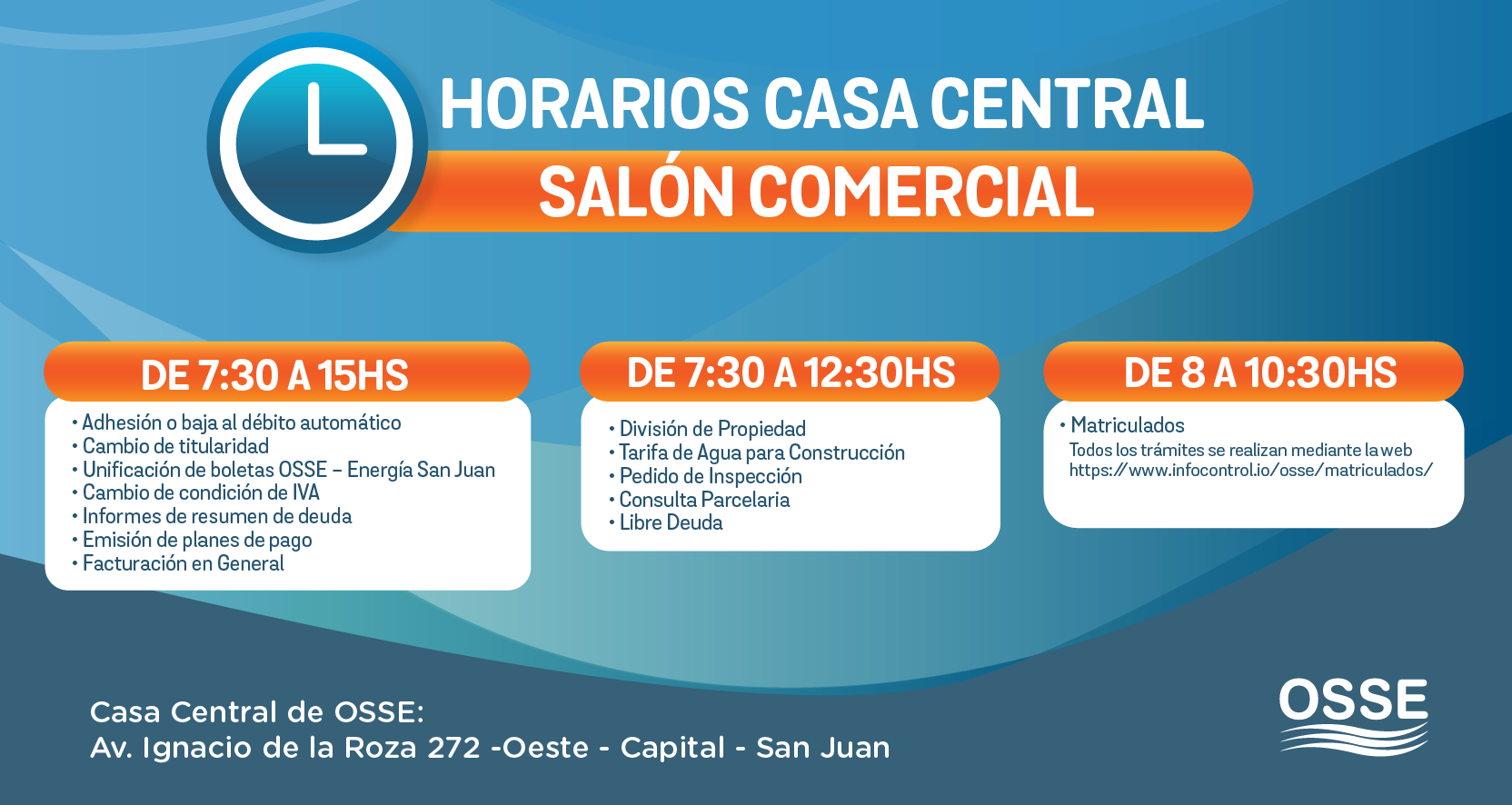 OSSE - Centro de Prensa